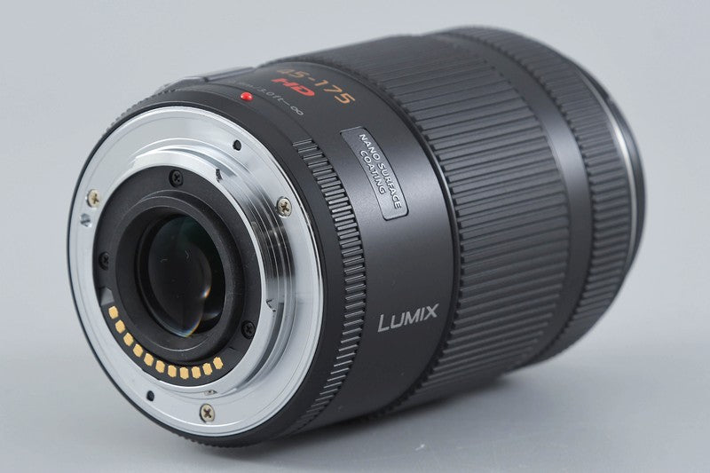 Panasonic LUMIX G X VARIO 45-175mm f/4-5.6 ASPH. POWER O.I.S. H-PS45175 Black