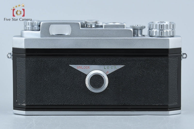 Panon WIDELUX F6 Silver Panoramic Film Camera
