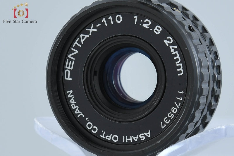 Pentax 110 18mm f/2.8 + 24mm f/2.8 + 50mm f/2.8 [Very Good]