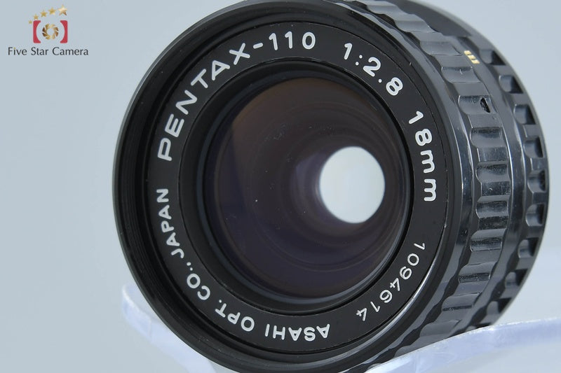 Pentax 110 18mm f/2.8 + 24mm f/2.8 + 50mm f/2.8 [Very Good]