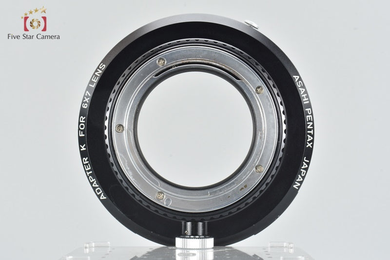 Excellent!! PENTAX 67 K mount adapter