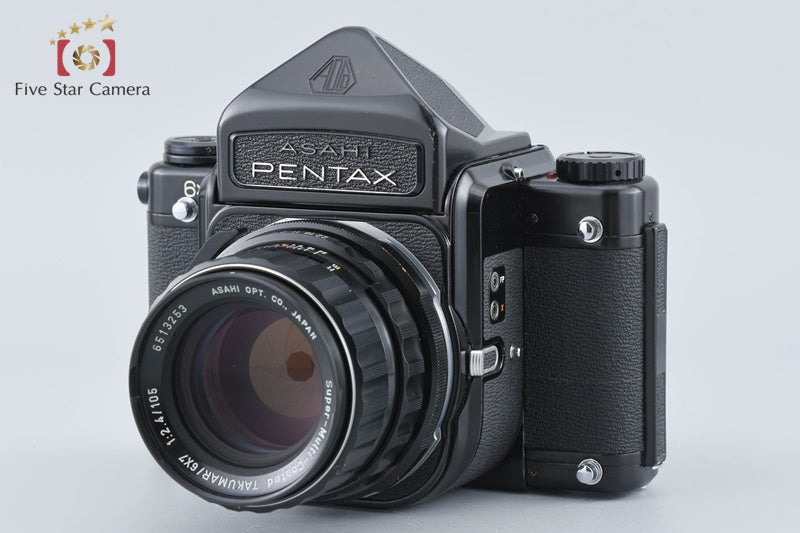 PENTAX 6x7 Eye Level Early Model + SMC TAKUMAR 6x7 105mm f/2.4