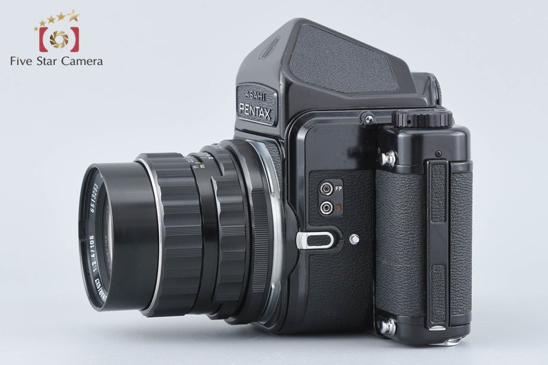 PENTAX 6x7 Eye Level Early Model + SMC TAKUMAR 6x7 105mm f/2.4