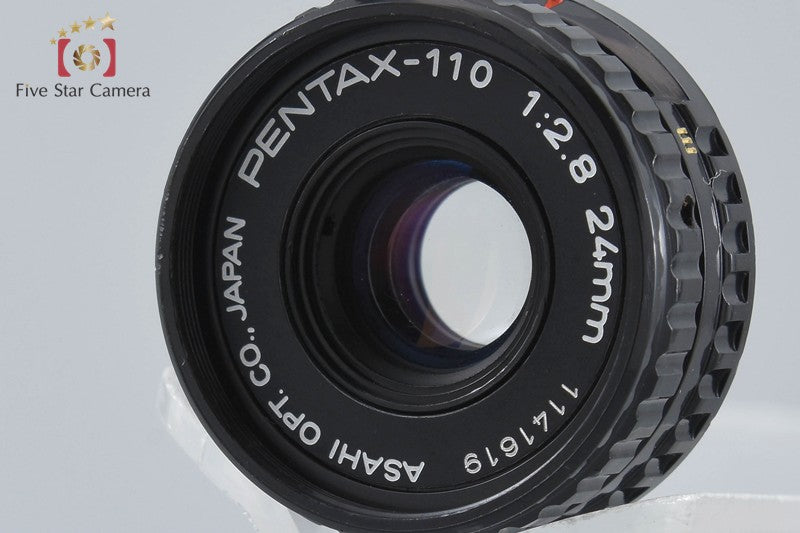 PENTAX auto 110 + 110 18/2.8, 24/2.8, 50/2.8 Lenses [Very Good]