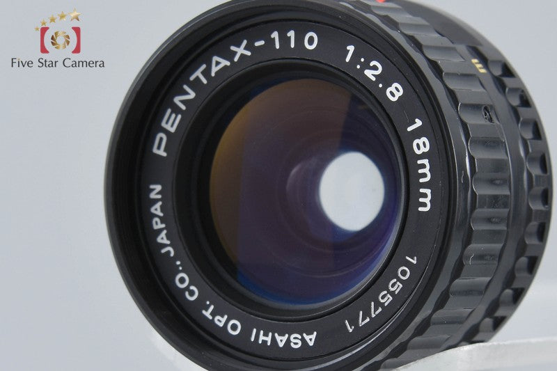 PENTAX auto 110 + 110 18/2.8, 24/2.8, 50/2.8 Lenses [Very Good]