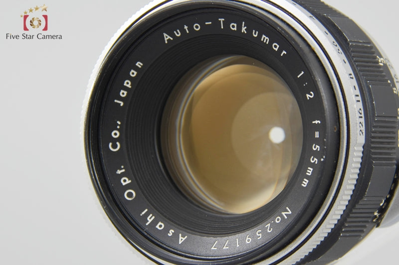 PENTAX Auto-Takumar 55mm f/2 M42 Mount Lens