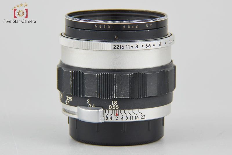 PENTAX Auto-Takumar 55mm f/2 M42 Mount Lens