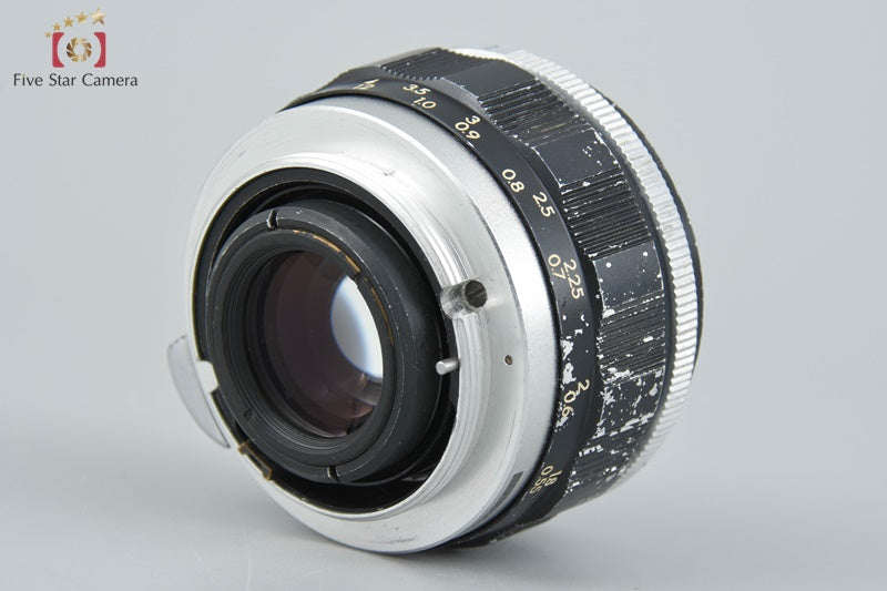Very Good!! PENTAX Auto-Takumar 55mm f/2 M42 Mount Lens