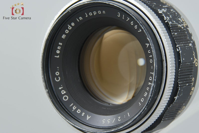 Very Good!! PENTAX Auto-Takumar 55mm f/2 M42 Mount Lens