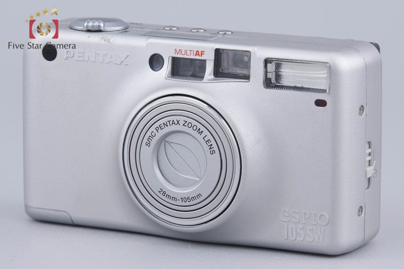 Pentax ESPIO 105SW Silver 35mm Point & Shoot Film Camera