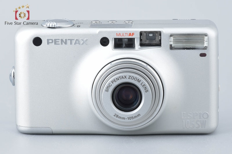 Pentax ESPIO 105SW Silver 35mm Point & Shoot Film Camera [Near Mint]