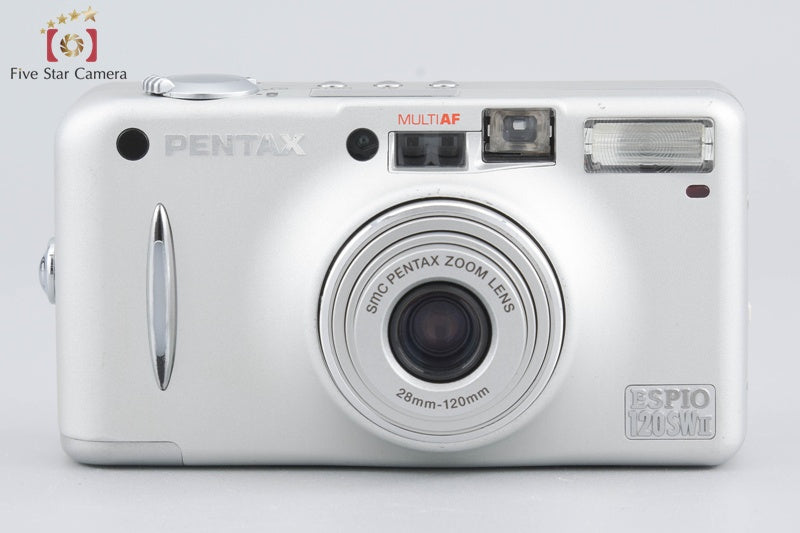 Pentax ESPIO 120SWII Silver 35mm Point & Shoot Film Camera [Very Good]