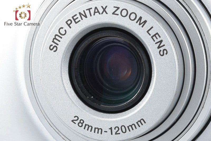 Pentax ESPIO 120SW Silver 35mm Point & Shoot Film Camera [Very Good]