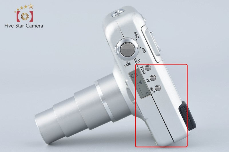 Pentax ESPIO 120SW Silver 35mm Point & Shoot Film Camera [Very Good]