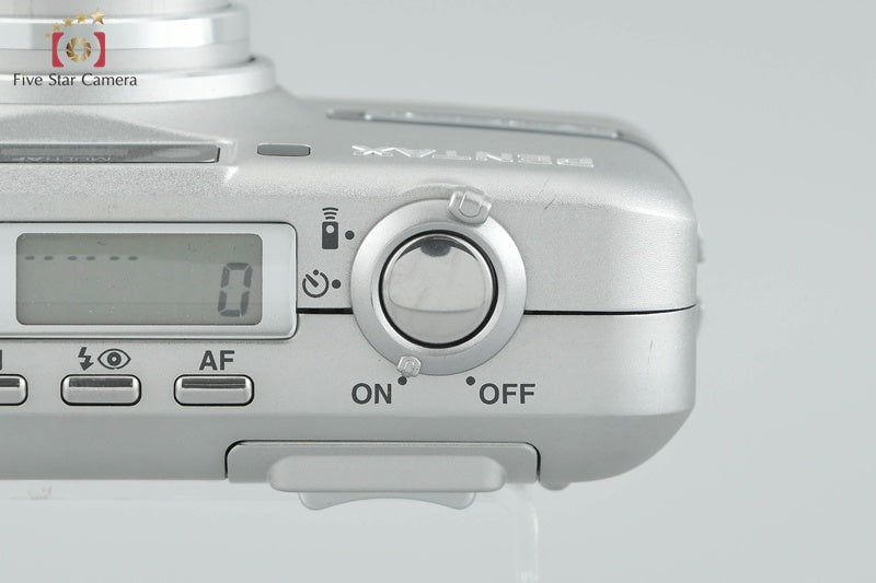 Pentax ESPIO 24EW Silver 35mm Point & Shoot Film Camera [Very Good]