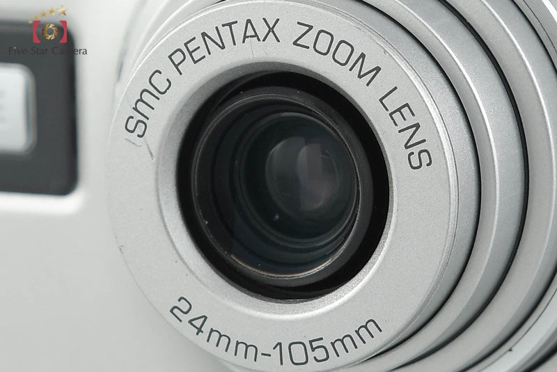 Pentax ESPIO 24EW Silver 35mm Point & Shoot Film Camera [Very Good]