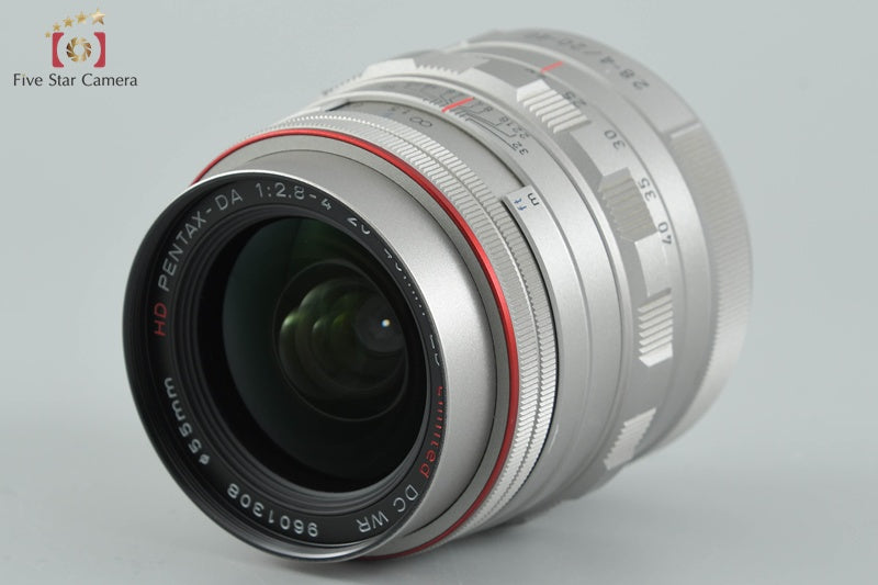 Pentax HD DA 20-40mm f/2.8-4 ED Limited DC WR Silver