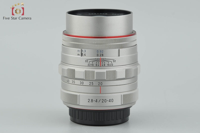 Pentax HD DA 20-40mm f/2.8-4 ED Limited DC WR Silver