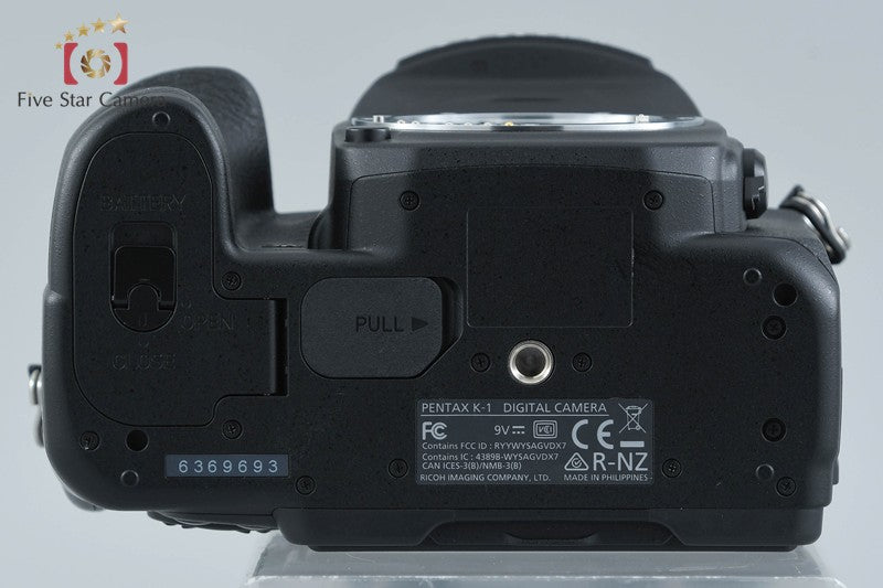 "Shutter count 1,150" Pentax K-1 36.4 MP Digital SLR Camera Body [Near Mint]