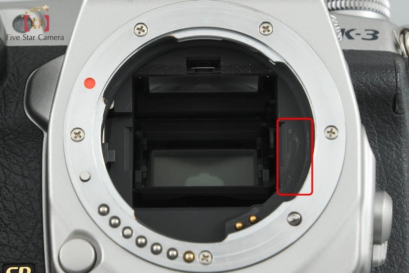 PENTAX K-3 Premium Silver Edition 24.3 MP DSLR Camera Body w/ Box