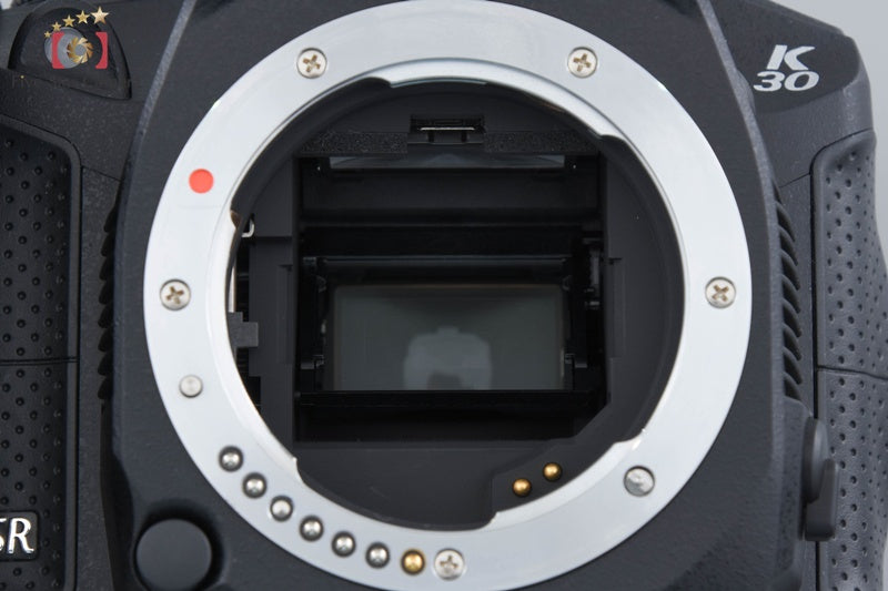 "Count 4" PENTAX K-30 Black 16.3 MP DSLR Camera 18-135 Lens w/ Box [Excellent]