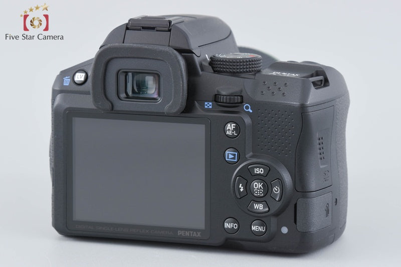 "Count 4" PENTAX K-30 Black 16.3 MP DSLR Camera 18-135 Lens w/ Box [Excellent]