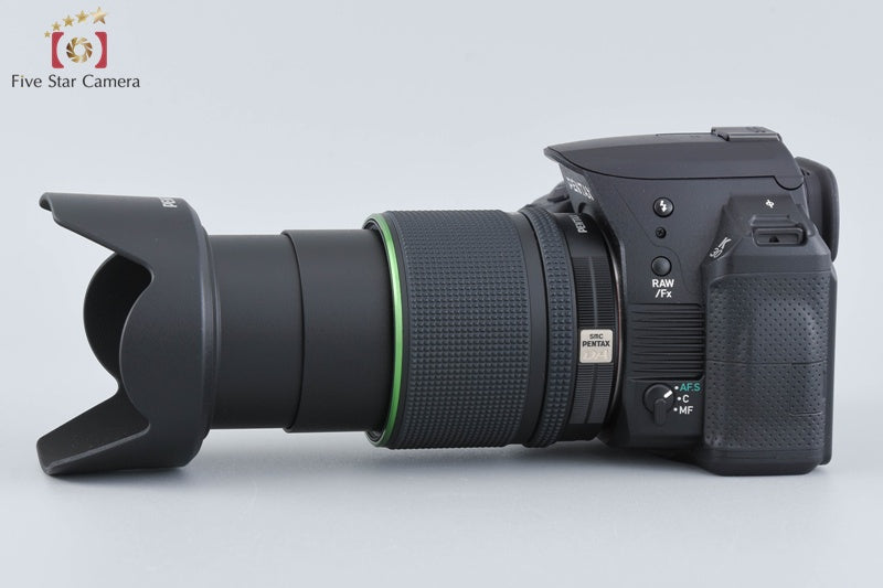 "Count 4" PENTAX K-30 Black 16.3 MP DSLR Camera 18-135 Lens w/ Box [Excellent]