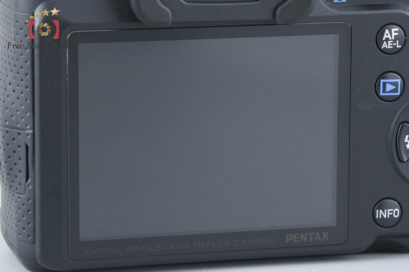 PENTAX K-30 Black 16.3 MP DSLR Camera 18-55 50-200 Lenses