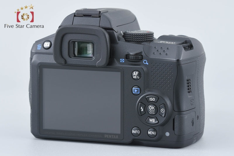PENTAX K-30 Black 16.3 MP DSLR Camera 18-55 50-200 Lenses