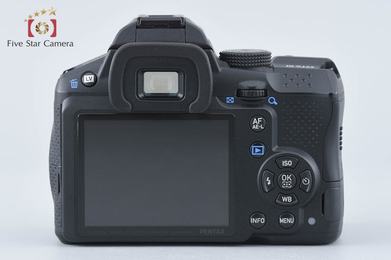 PENTAX K-30 Black 16.3 MP DSLR Camera 18-55 50-200 Lenses