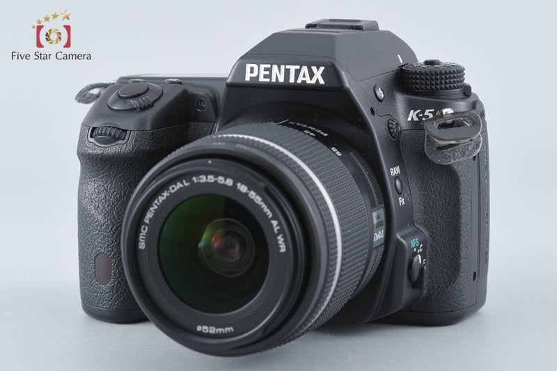 Pentax K-5 16.3 MP Digital SLR Camera SMC DA L 18-55 Lens