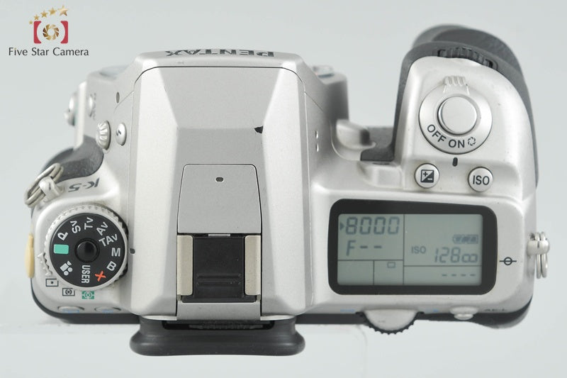 Pentax K-5 Silver 16.3 MP Digital SLR Camera Body