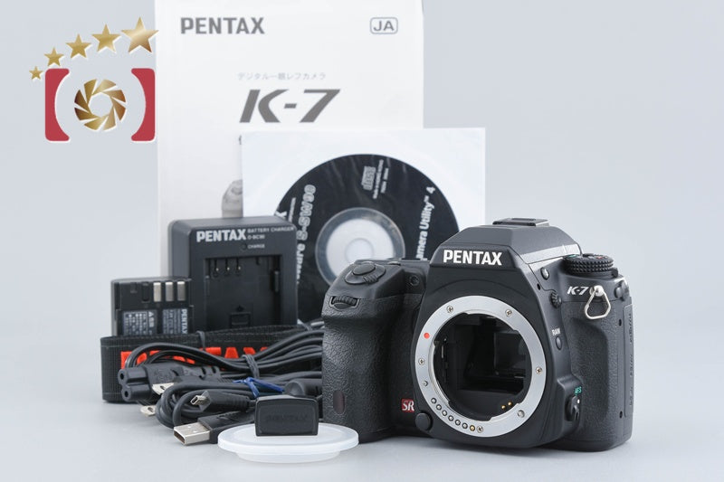 "Shutter count 4,656" Pentax K-7 14.6 MP DSLR Camera Body [Very Good]