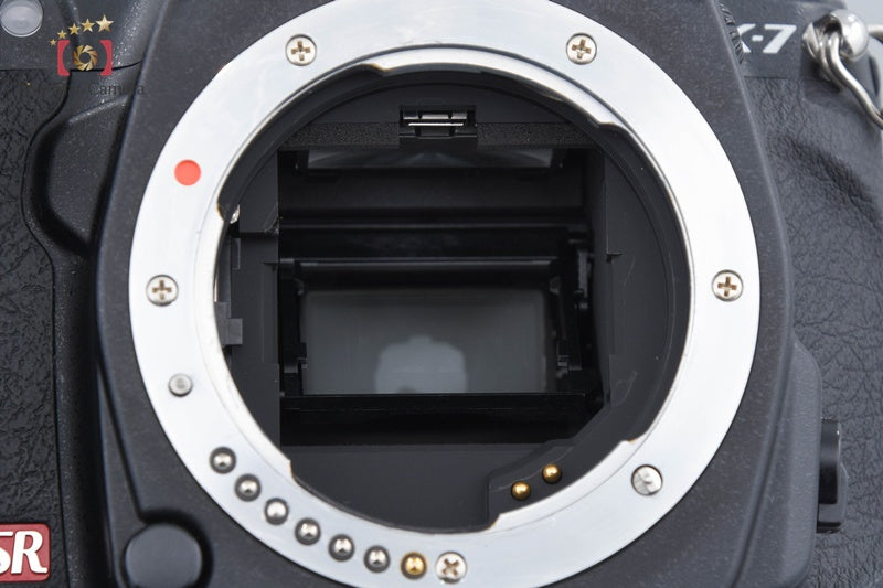 "Shutter count 4,656" Pentax K-7 14.6 MP DSLR Camera Body [Very Good]