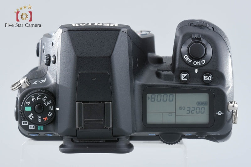 "Shutter count 4,656" Pentax K-7 14.6 MP DSLR Camera Body [Very Good]