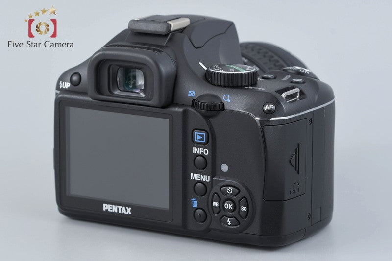 "Shutter count 5,761" Pentax K-m 10.2 MP DSLR 18-55 50-200 Lenses