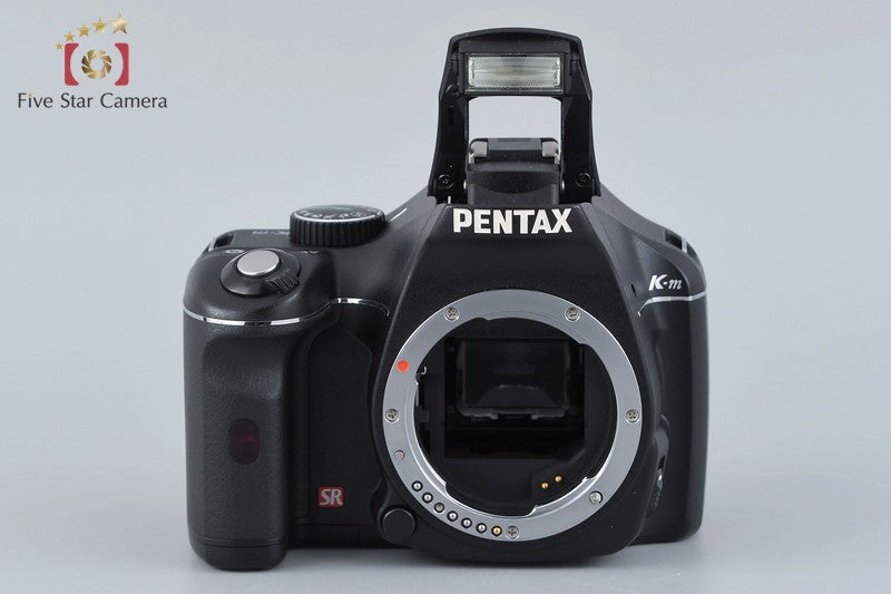 "Shutter count 5,761" Pentax K-m 10.2 MP DSLR 18-55 50-200 Lenses