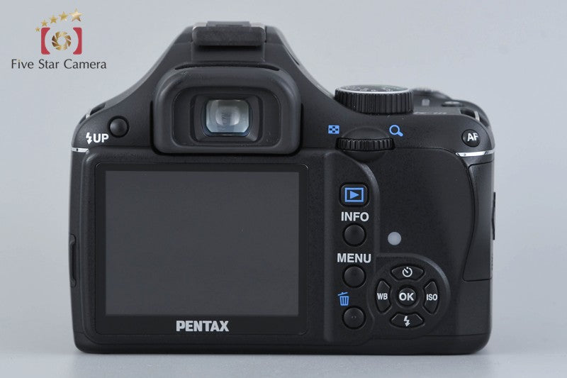 "Shutter count 5,761" Pentax K-m 10.2 MP DSLR 18-55 50-200 Lenses