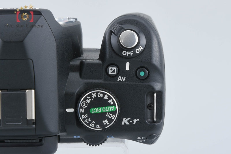PENTAX K-r Black 12.4 MP Digital SLR Camera 18-55 Lens