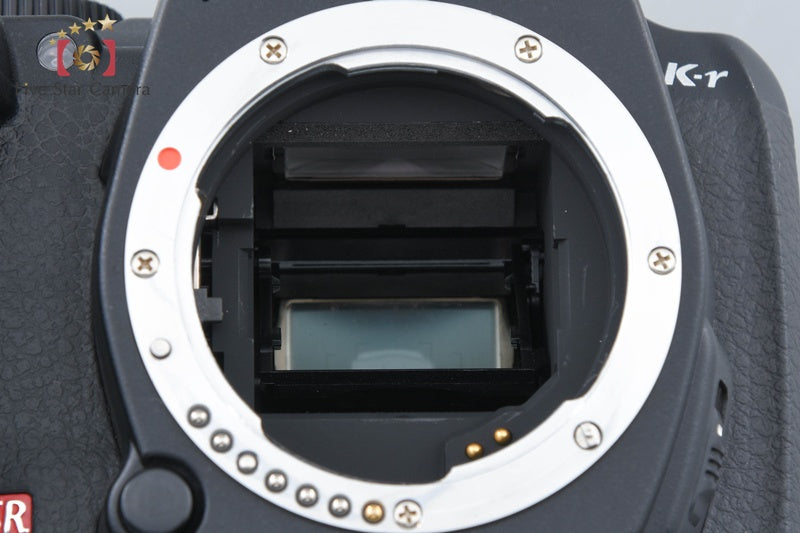 PENTAX K-r Black 12.4 MP Digital SLR Camera 18-55 Lens