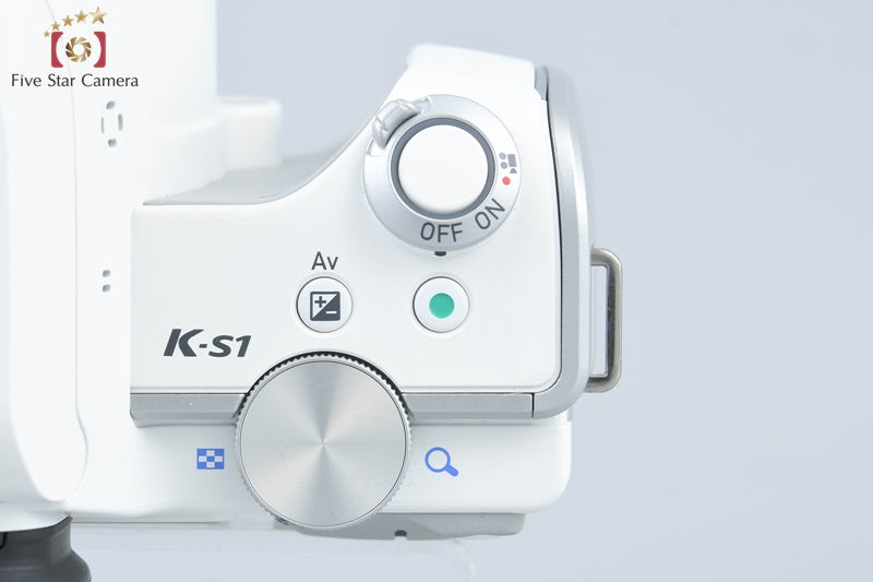 "Shutter count 2,192" Pentax K-S1 White 20.1 MP Digital SLR Camera Body