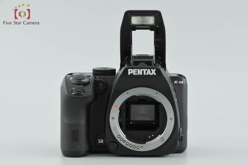"Shutter count 3,302" PENTAX K-S2 Black 20.1 MP DSLR Camera Body