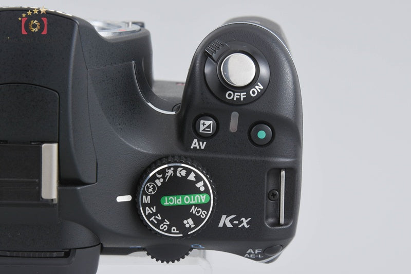 "Count 2,083" Pentax K-x Black 12.4 MP DSLR + SMC DA L 18-55 55-300 Lenses