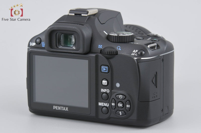 "Count 2,083" Pentax K-x Black 12.4 MP DSLR + SMC DA L 18-55 55-300 Lenses