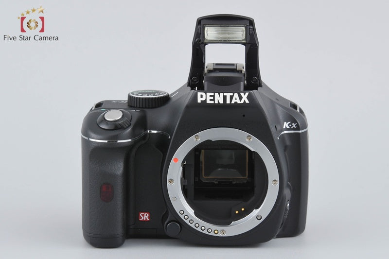 "Count 2,083" Pentax K-x Black 12.4 MP DSLR + SMC DA L 18-55 55-300 Lenses