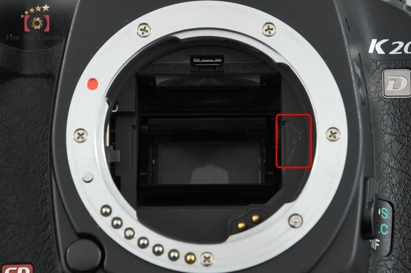 "Shutter count 4,821" PENTAX K20D 14.6 MP Digital SLR Camera SMC DA 18-135 Lens