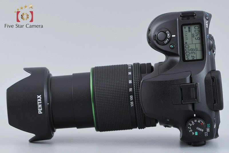 "Shutter count 4,821" PENTAX K20D 14.6 MP Digital SLR Camera SMC DA 18-135 Lens