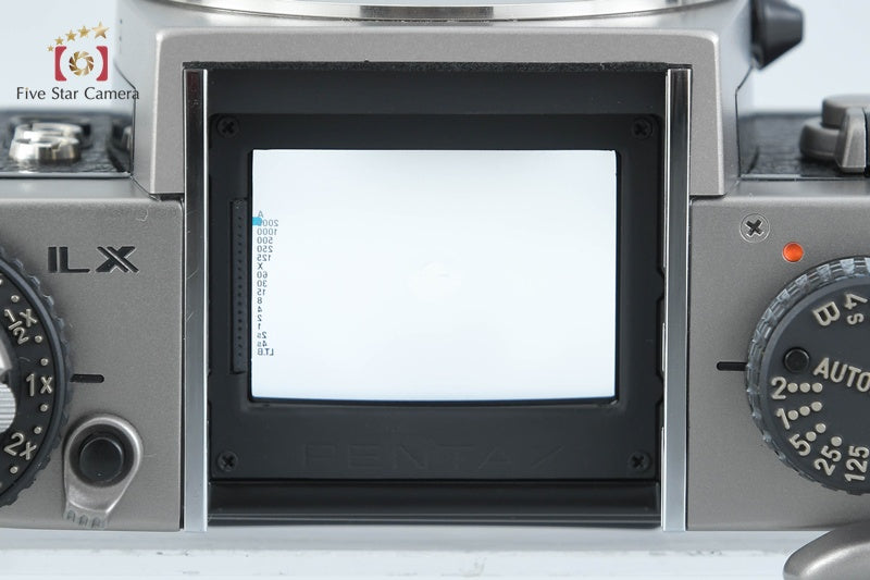 Pentax LX Titanium 75th Anniversary Model 35mm SLR Film Camera Body [Very Good]