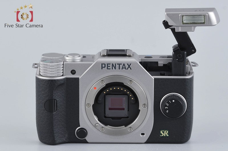"Shutter count 896" PENTAX Q7 Silver 12.4 MP Digital Camera Body [Excellent]