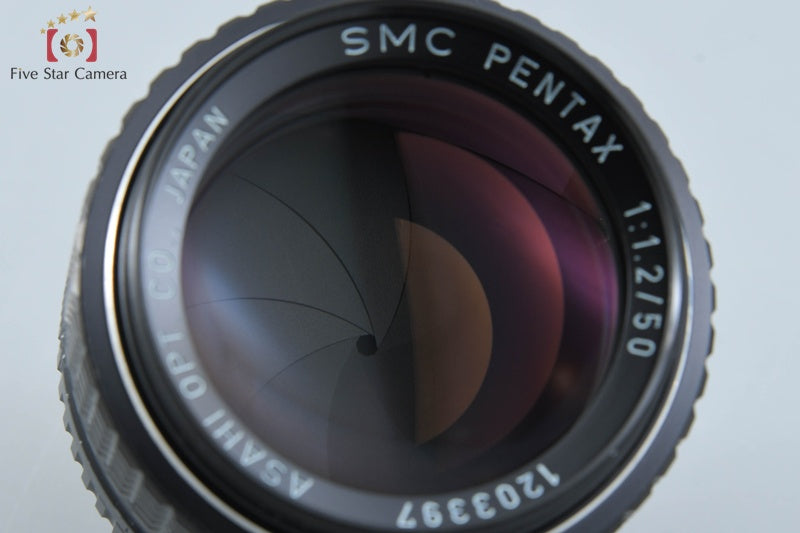 PENTAX SMC 50mm f/1.2 K Mount Lens [Very Good]